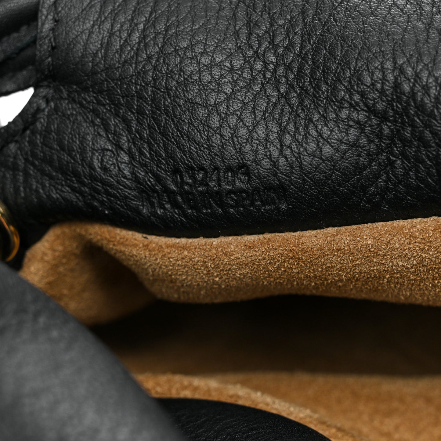 Calfskin Mini Flamenco Knot Clutch Black