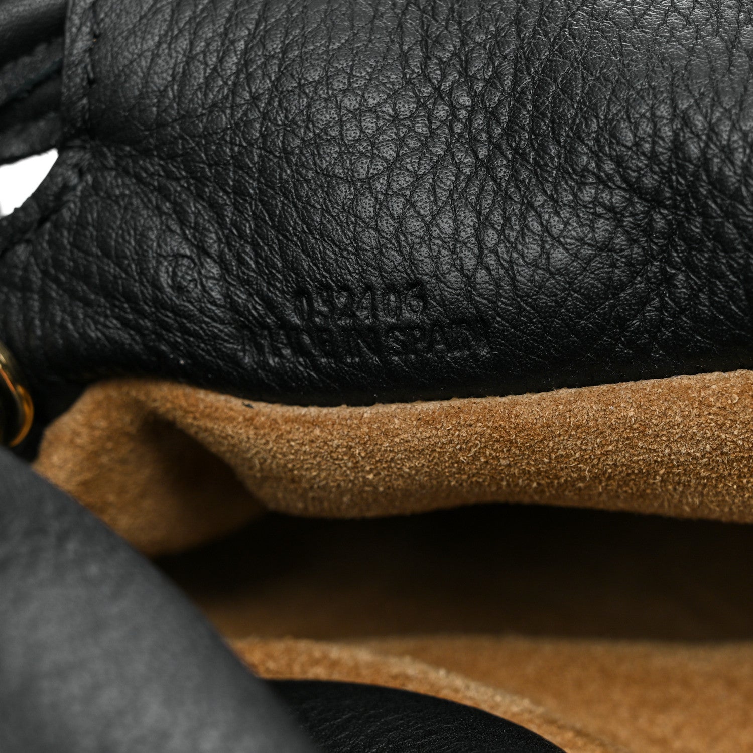 Loewe Calfskin Mini Flamenco Knot Clutch Black 7 of 10