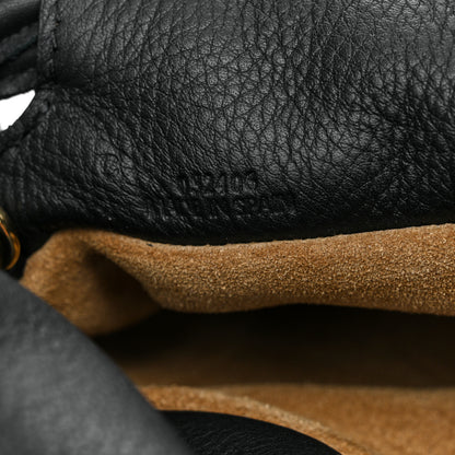 Loewe Calfskin Mini Flamenco Knot Clutch Black 7 of 10