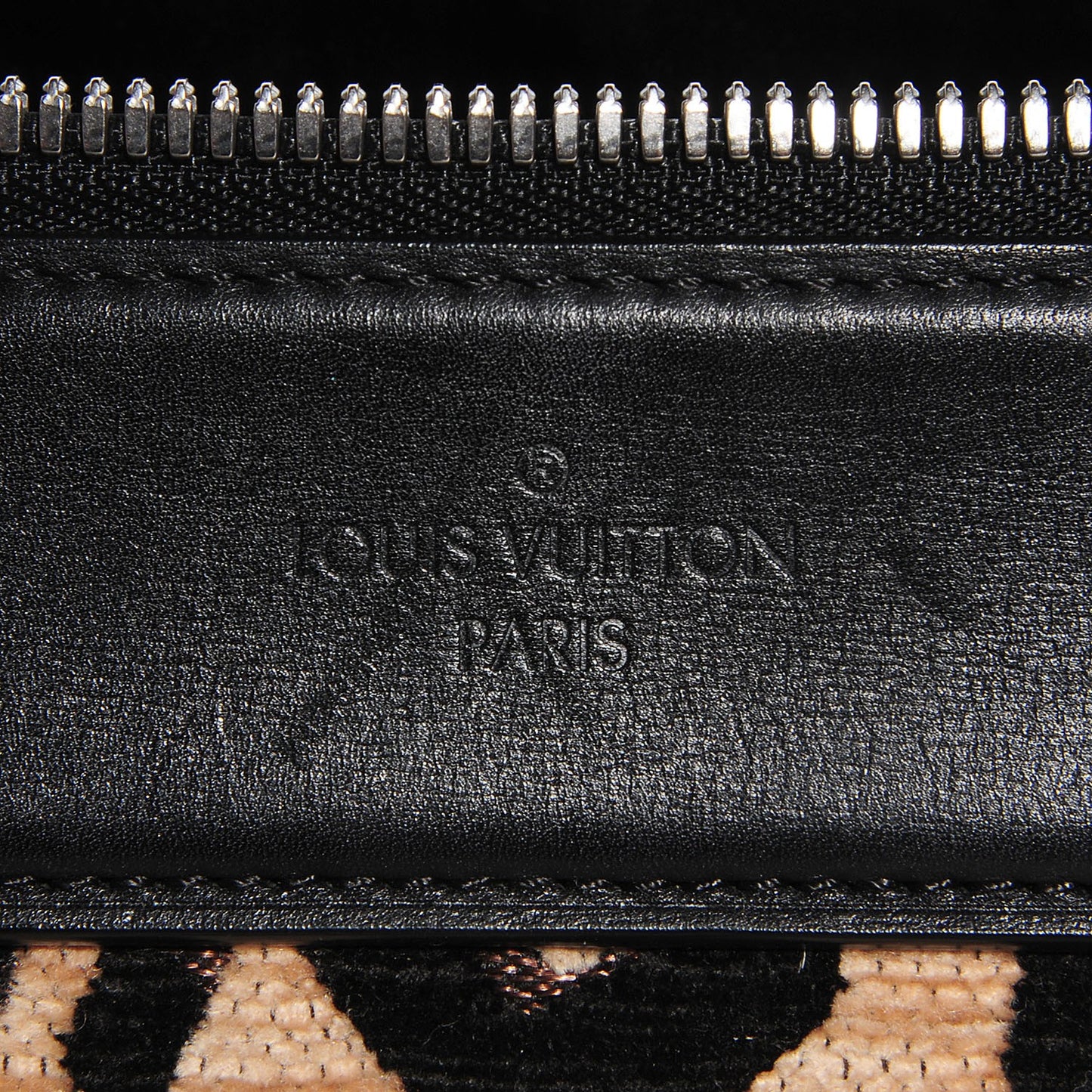 Jacquard Velvet Leopard Print Stephen Sprouse Speedy