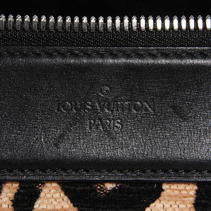 Louis Vuitton Jacquard Velvet Leopard Print Stephen Sprouse Speedy 7 of 8
