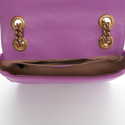 Gucci Calfskin Matelasse Mini GG Marmont Shoulder Bag Candy Mousse 5 of 6
