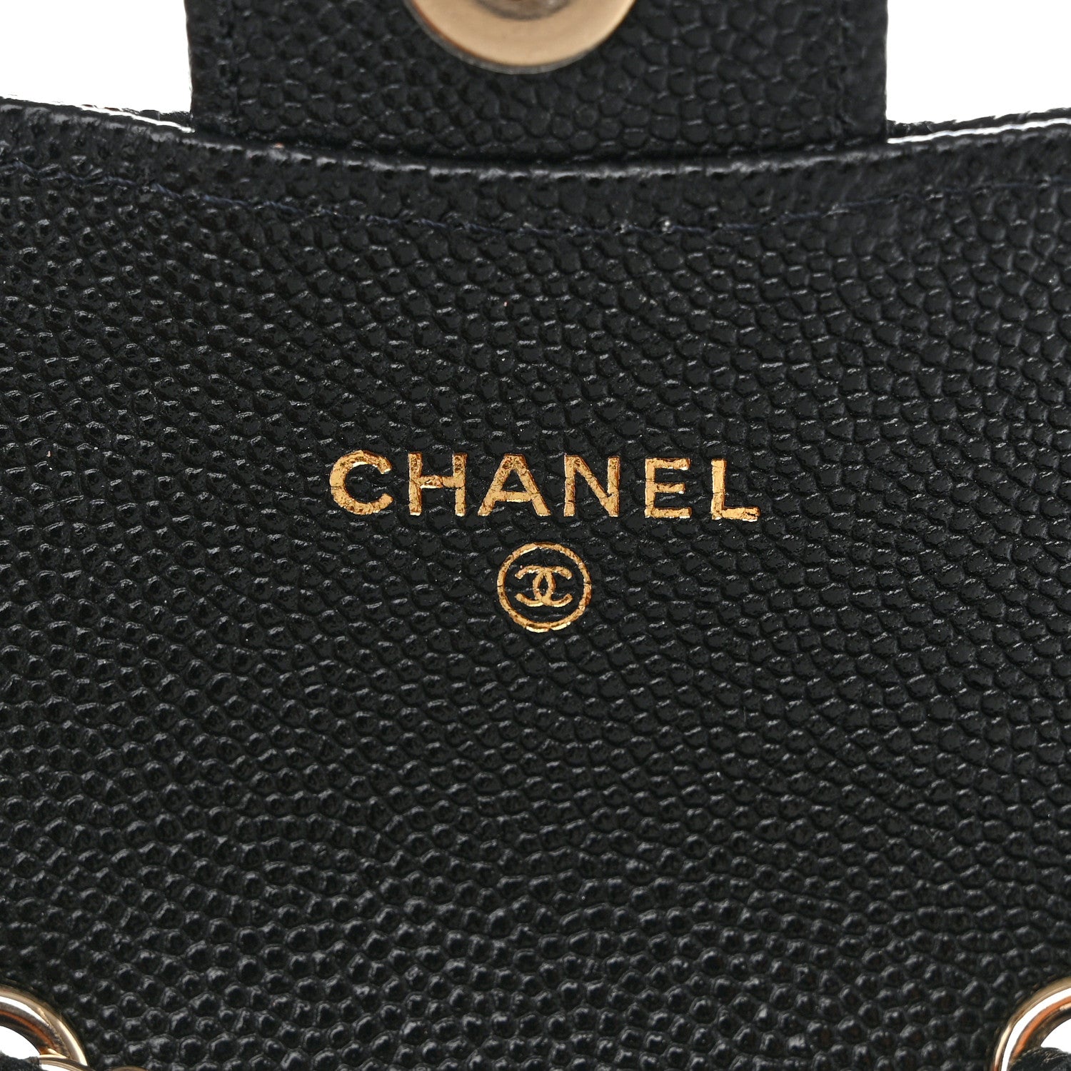 Chanel Caviar Quilted Mini Chain Belt Bag Black 6 of 12