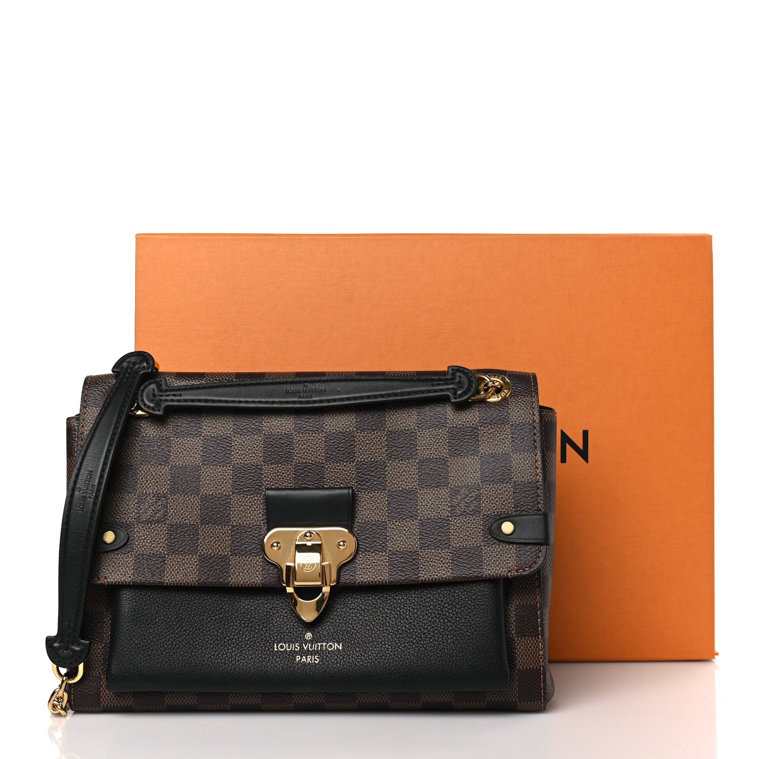 Louis Vuitton Damier Ebene Vavin PM Black 9 of 9