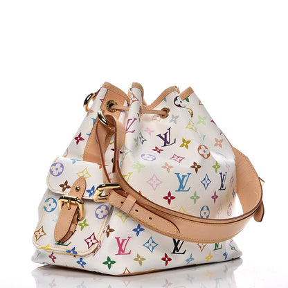 Louis Vuitton Monogram Multicolor Petit Noe White 3 of 11