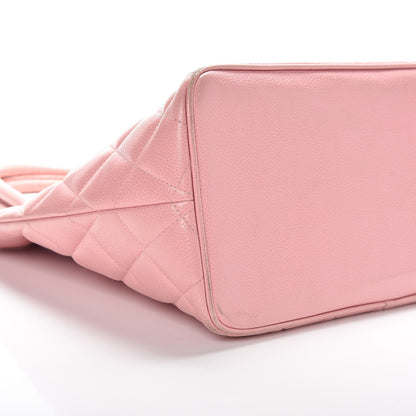 Chanel Caviar Quilted Medallion Tote Light Pink 12 of 16