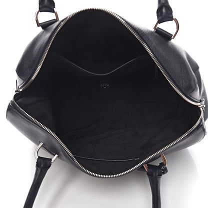 Mulberry Glossy Goatskin Medium Del Rey Satchel Midnight Blue 5 of 12