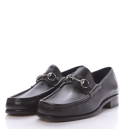 Gucci Calfskin Mens 1953 Horsebit Loafers 8 Marrone 3 of 11