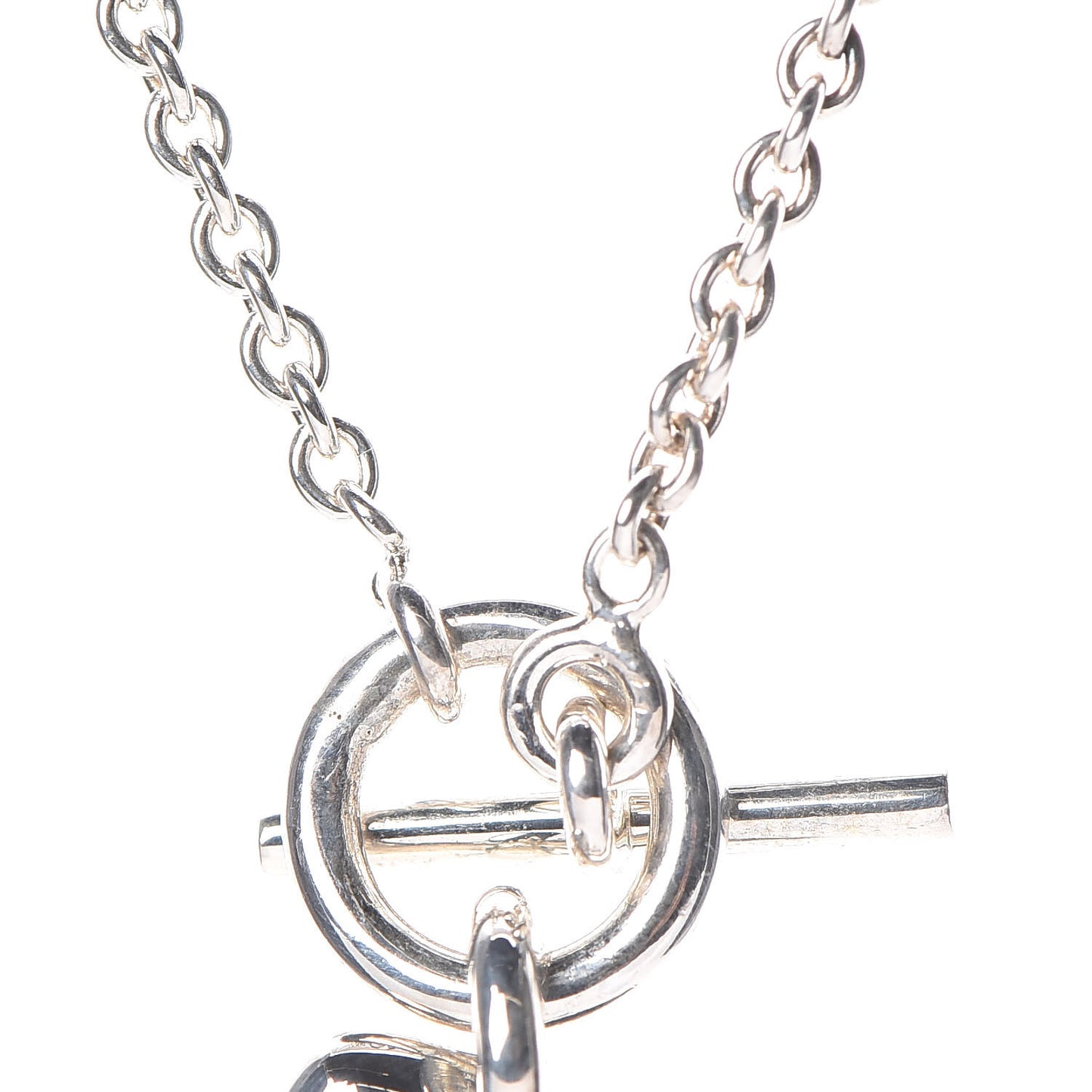 Sterling Silver 18K Yellow Gold Stabbed Heart Pendant Necklace