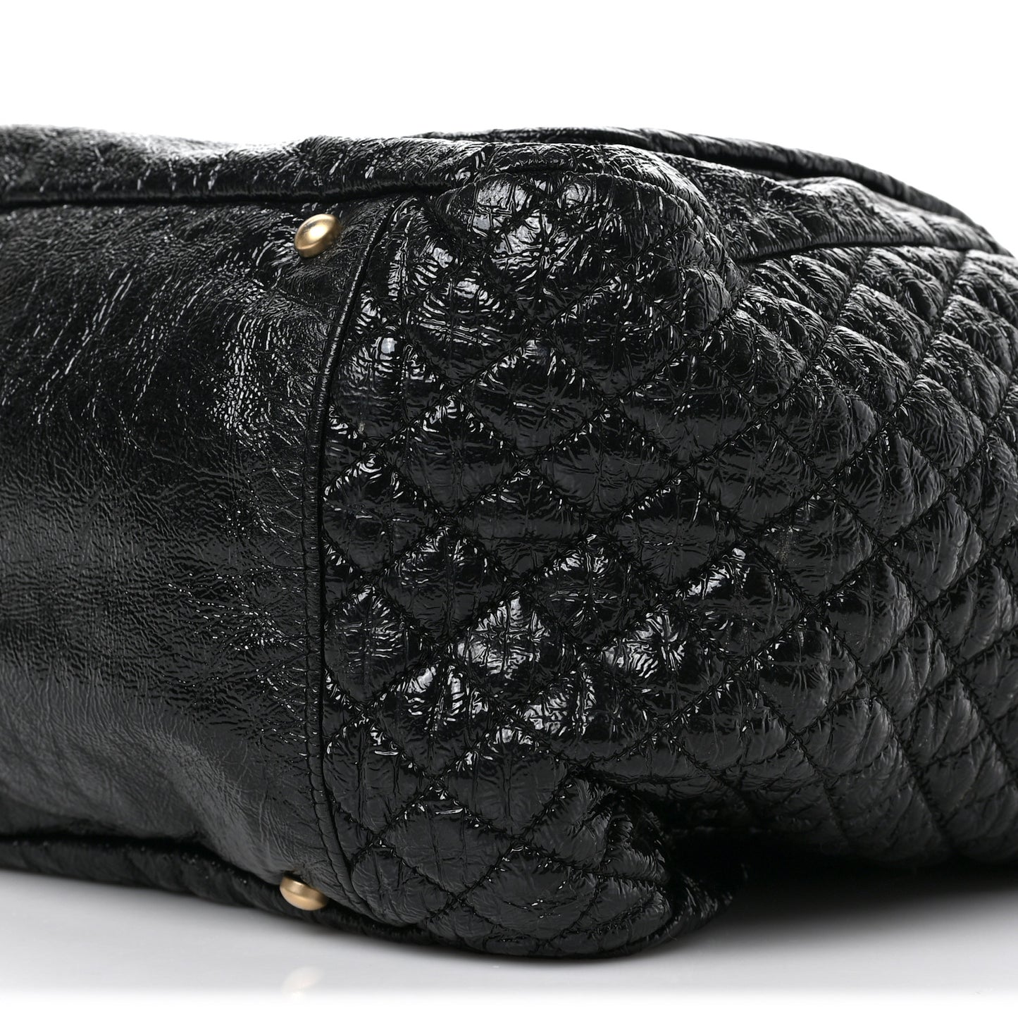 Vinyl XL Rock and Chain Flap Black