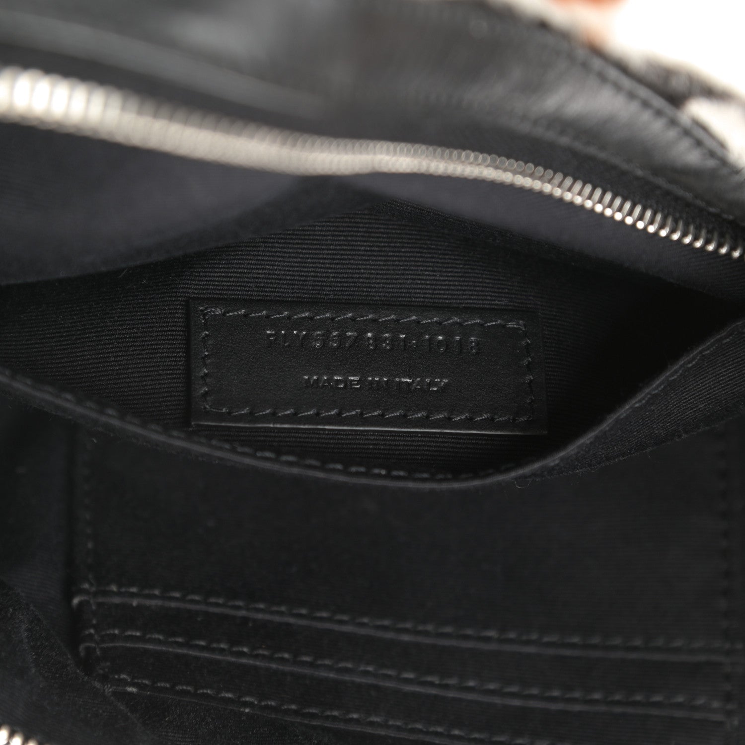 Saint Laurent Calfskin Calf Hair Pony Belt Bag Multicolor 7 of 12