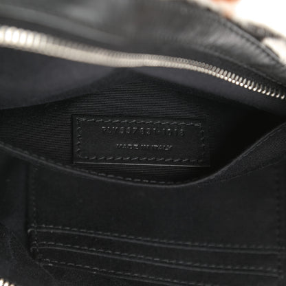 Saint Laurent Calfskin Calf Hair Pony Belt Bag Multicolor 7 of 12