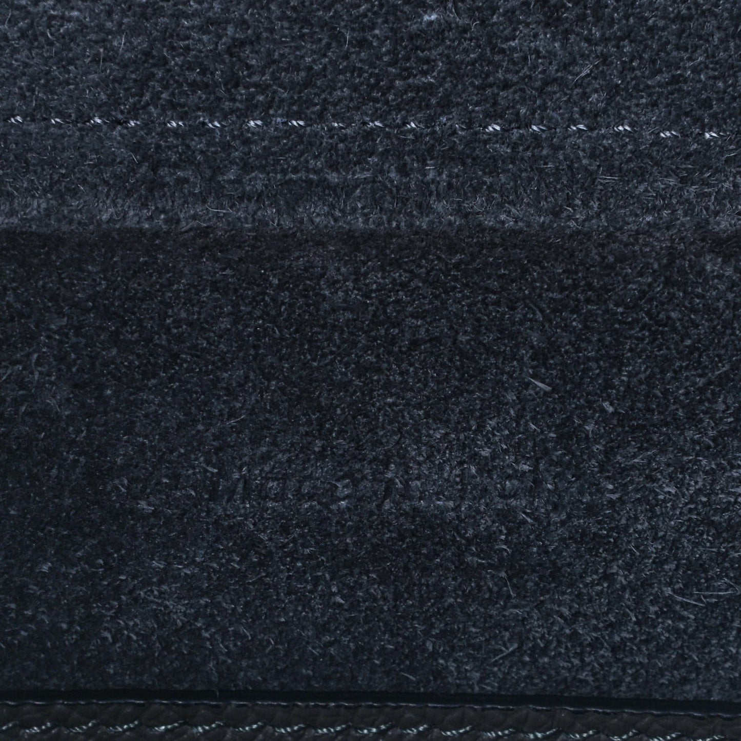 Grained Calfskin Nano Belt Bag Grey