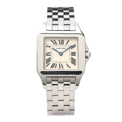 Cartier Stainless Steel 26mm Santos Demoiselle Quartz Watch 1 of 7