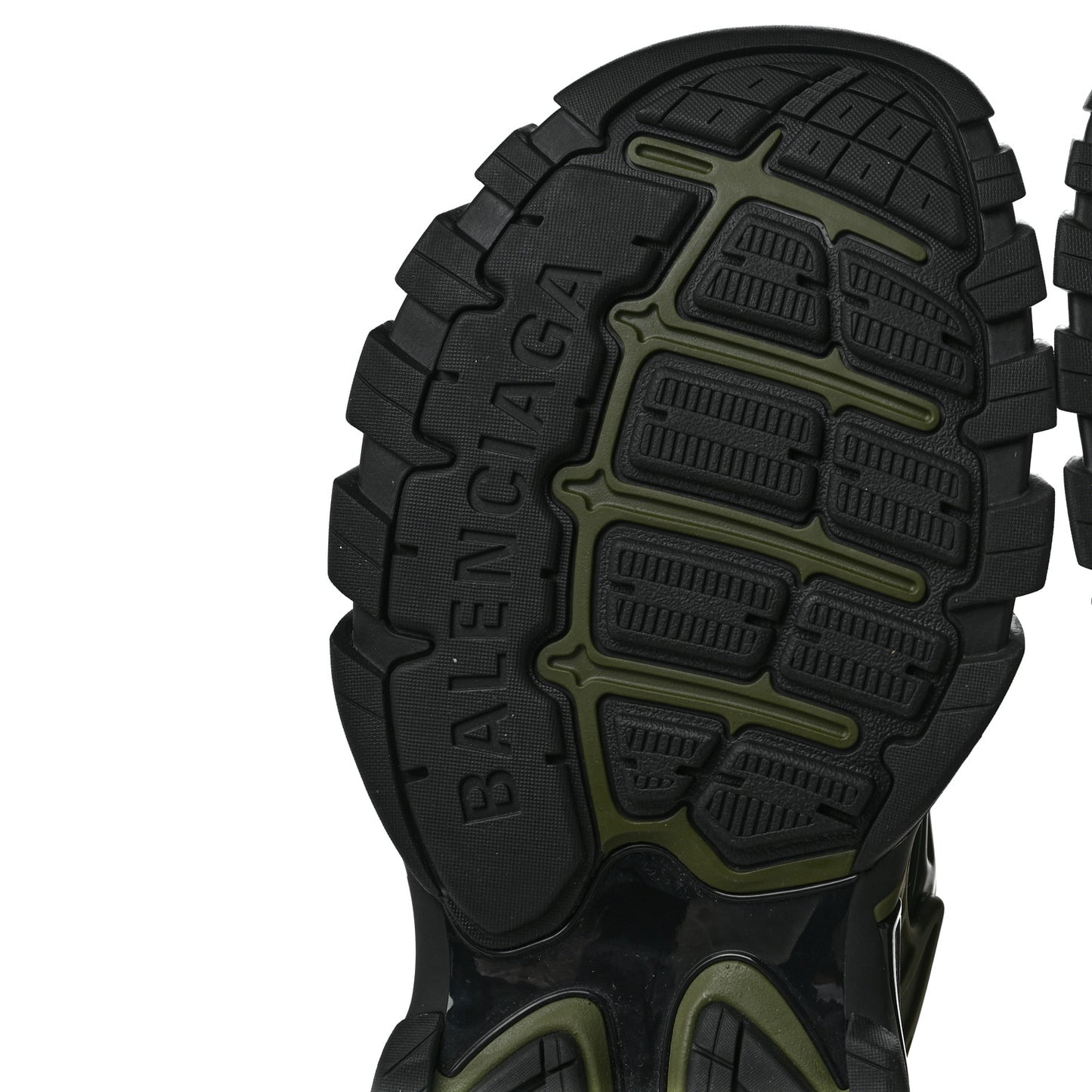 Neoprene Rubber Mens Track Sandals 44 Dark Kaki