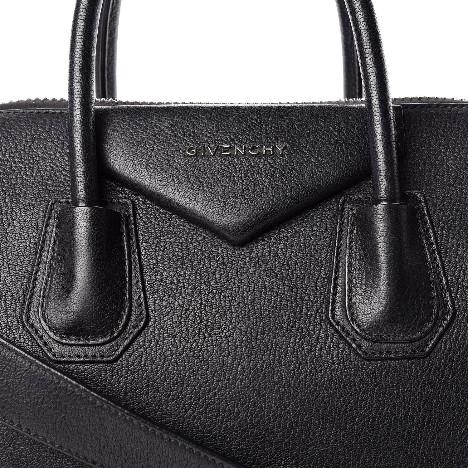 Givenchy Sugar Goatskin Medium Antigona Black 9 of 19