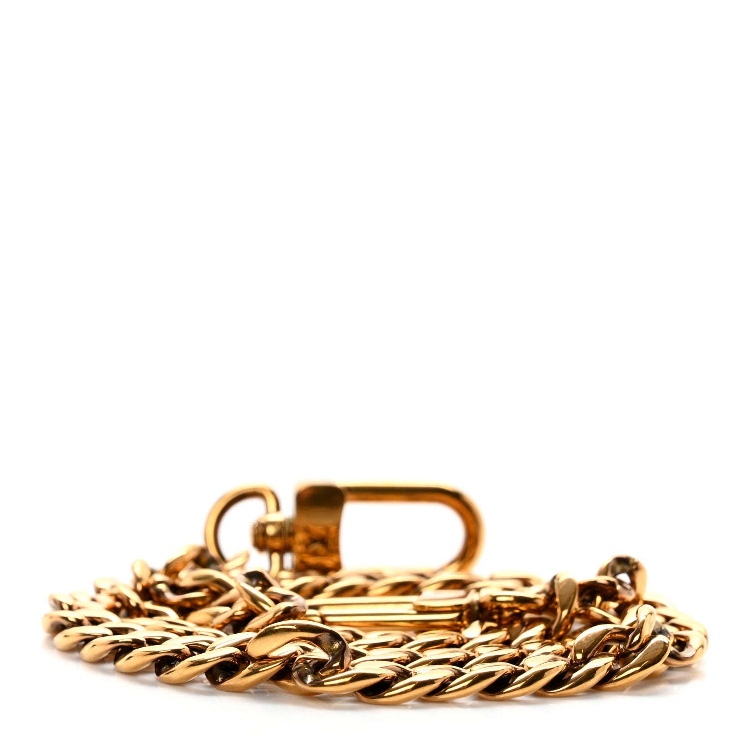 Louis Vuitton Metal Chain Shoulder Strap Gold 2 of 3