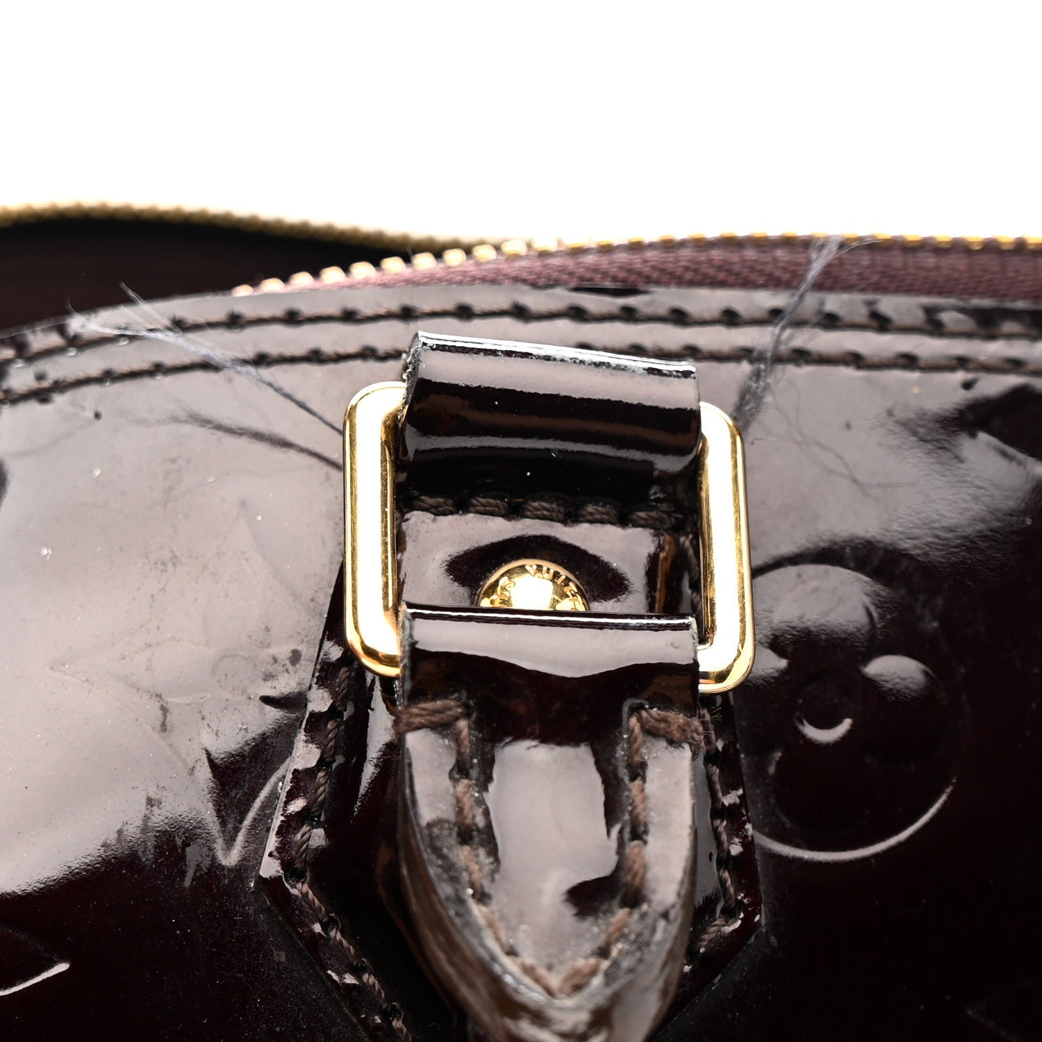 Louis Vuitton Vernis Alma GM Amarante 10 of 13
