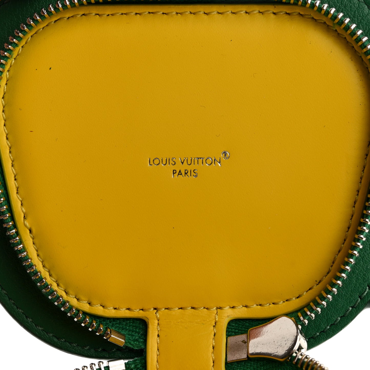 Monogram Crab Bag Charm Green