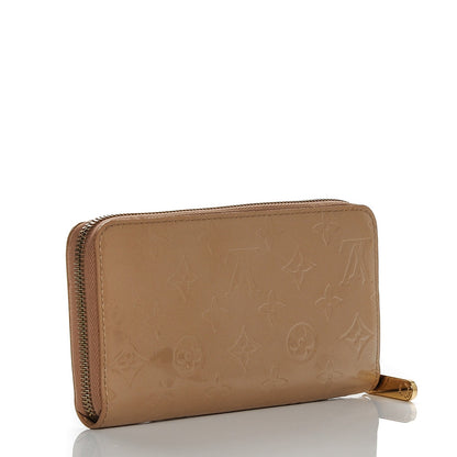 Louis Vuitton Vernis Zippy Wallet Beige Poudre 3 of 6
