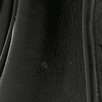Saint Laurent Crinkled Calfskin Matelasse Monogram Baby Niki Chain Satchel Black 13 of 13