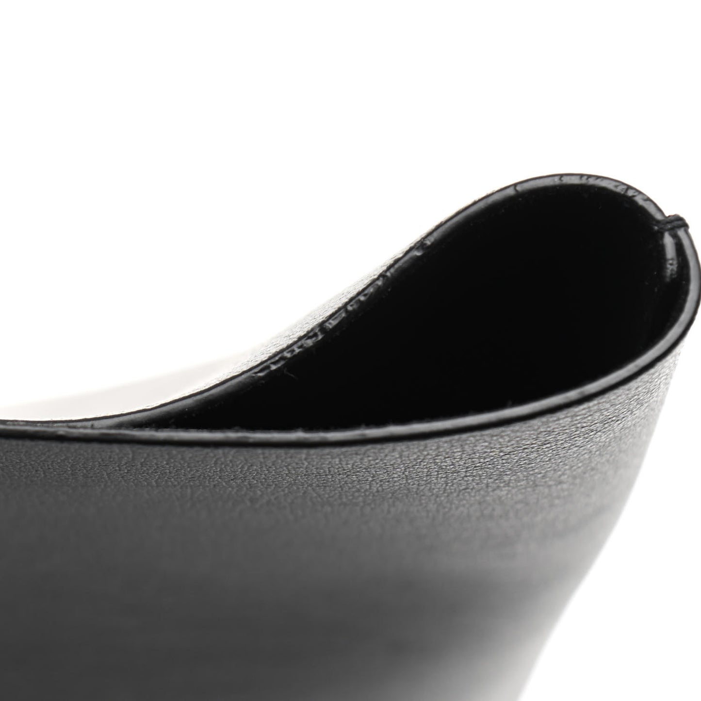 Calfskin North-South Shopping Tote Black