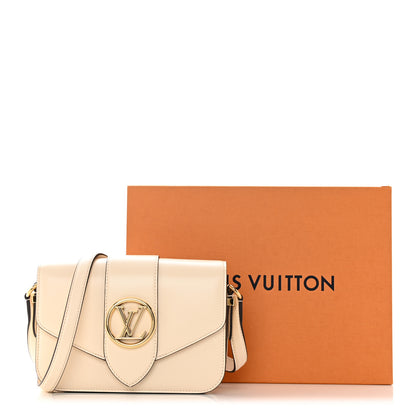 Louis Vuitton Smooth Calfskin LV Pont 9 Cream 16 of 16