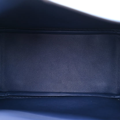 Hermes Swift Verso Mini Lindy 20 Bleu France Bleu Saphir 5 of 11