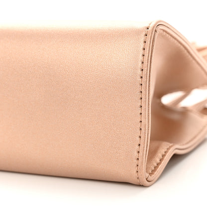 Telfar Metallic Vegan Leather Small Shopping Bag Copper 10 of 10