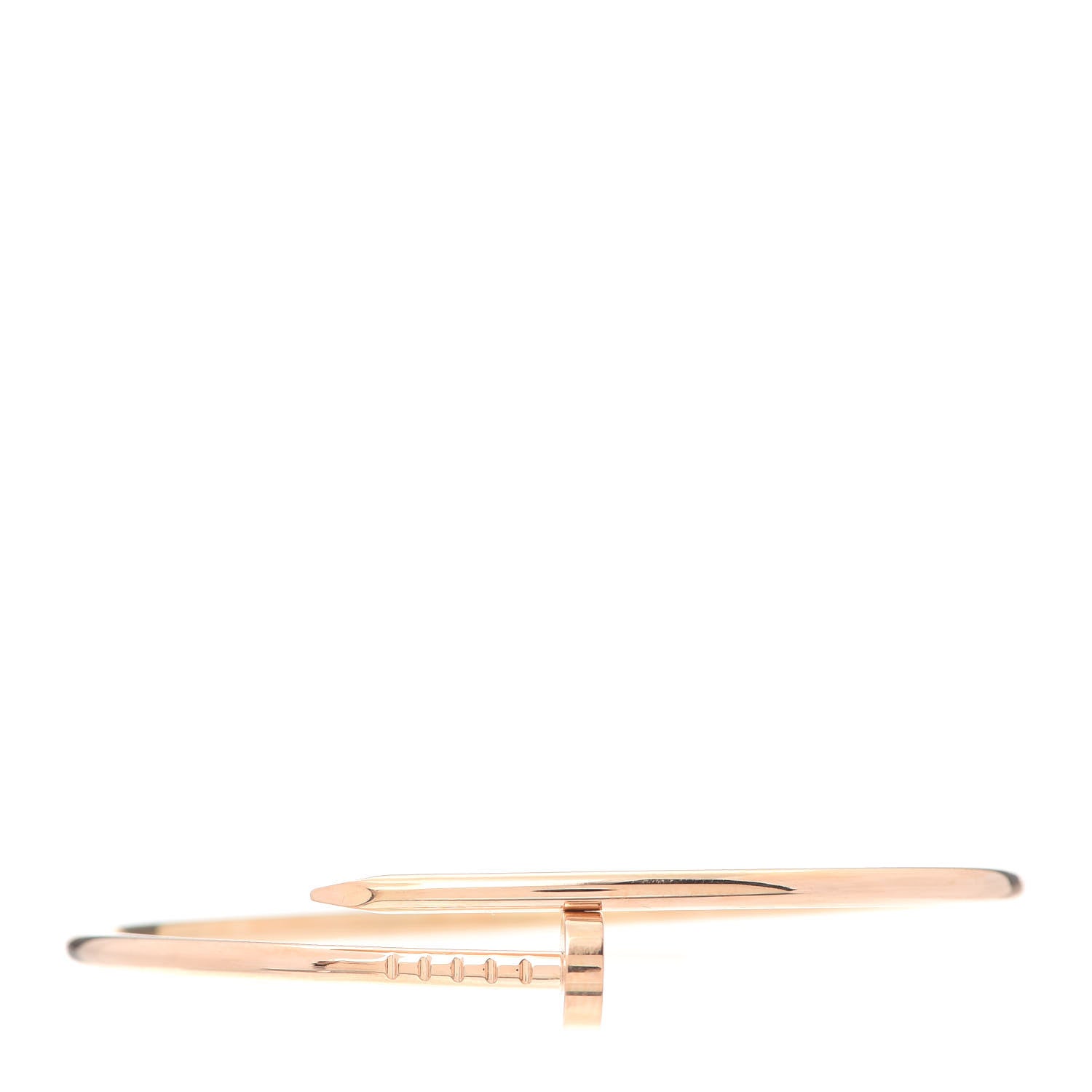 Cartier 18K Pink Gold Small Juste Un Clou Bracelet 17 1 of 6