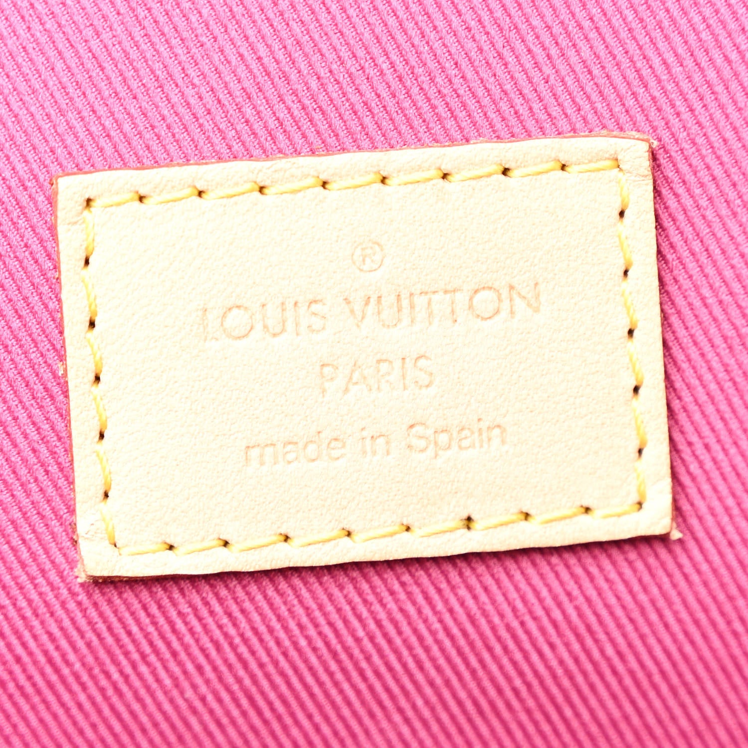 Louis Vuitton Monogram Cluny BB Bordeaux Fuchsia 6 of 10