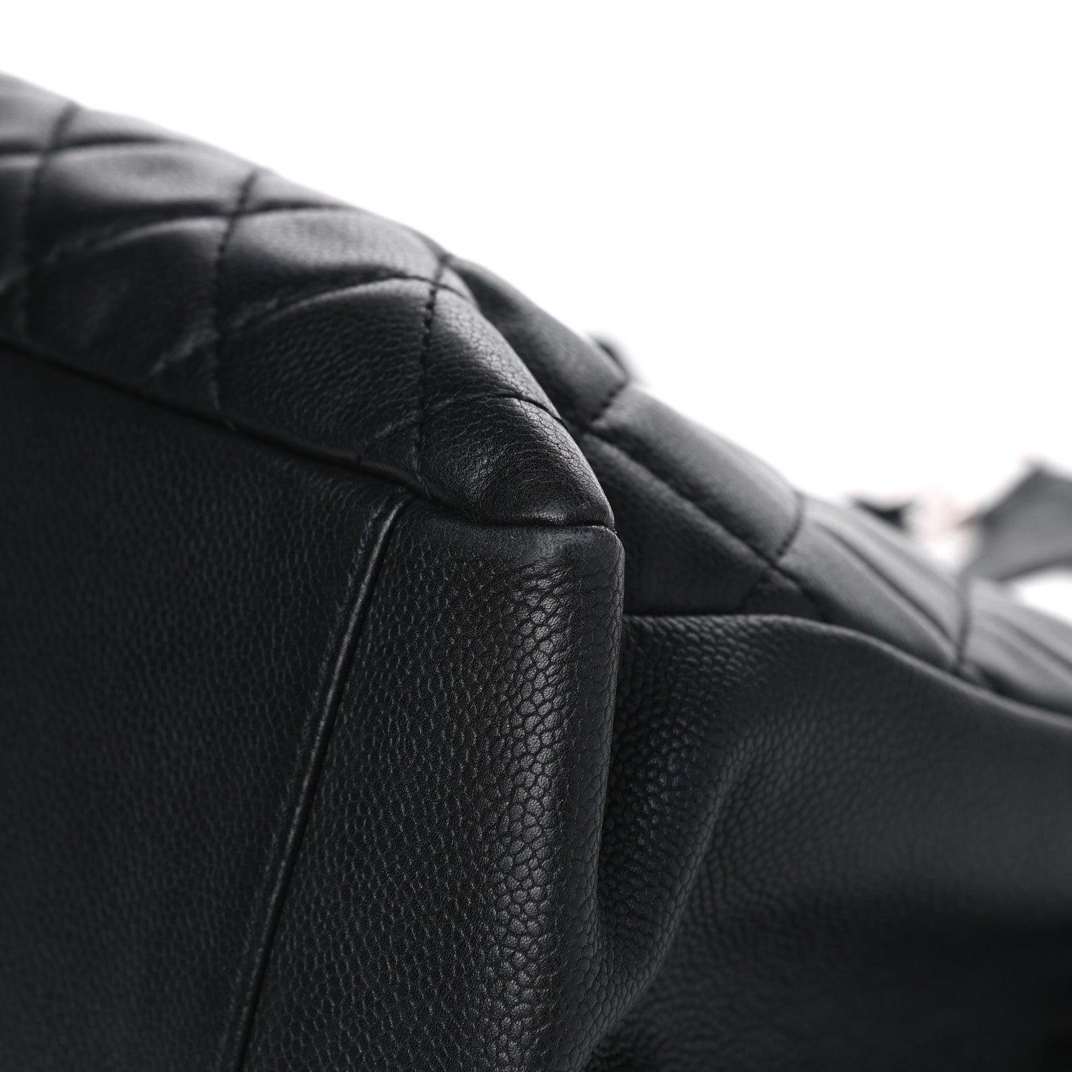 Chanel Caviar Quilted Grand Shopping Tote GST Black 8 of 11