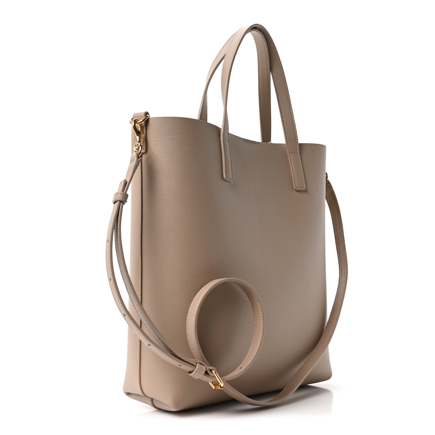 Saint Laurent Calfskin Toy Shopping Tote Nude Powder 3 of 11
