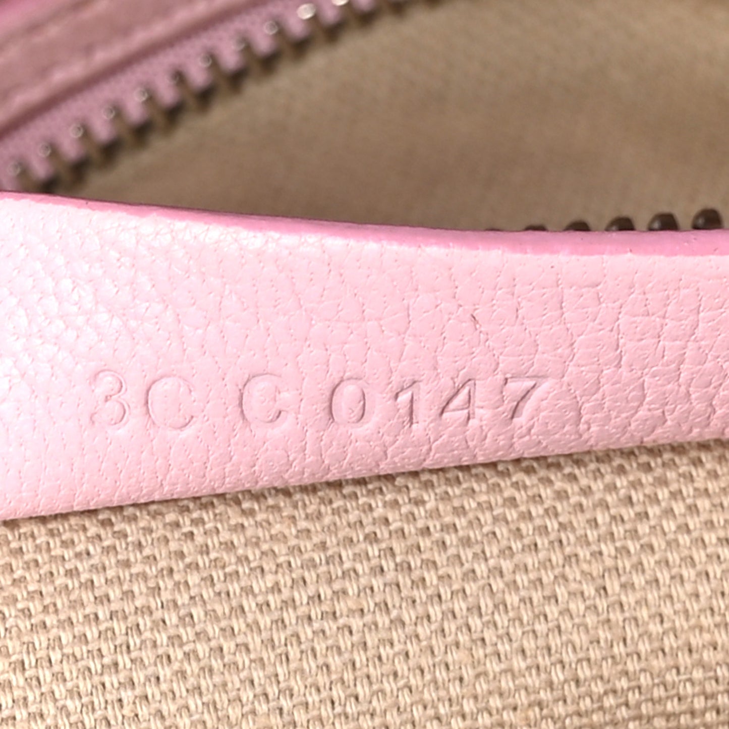Sugar Goatskin Mini Antigona Bright Pink
