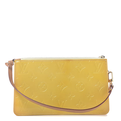 Louis Vuitton Vernis Lexington Pochette Yellow 1 of 12