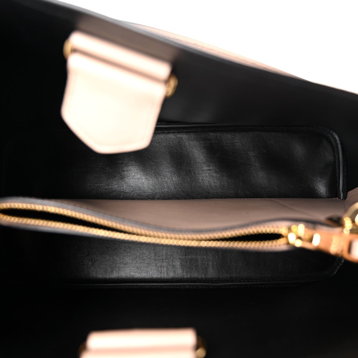 Prada Saffiano Cuir Matinee Tote Cipria Black 5 of 9