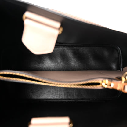 Prada Saffiano Cuir Matinee Tote Cipria Black 5 of 9