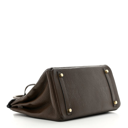 Hermes Taurillon Clemence Birkin 30 Havane 4 of 27