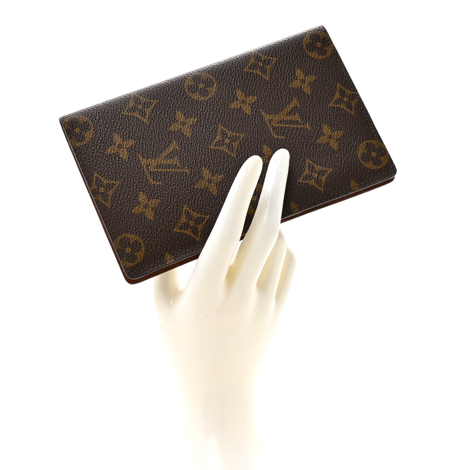 Louis Vuitton Monogram Passport Credit Card Holder Wallet 2 of 8