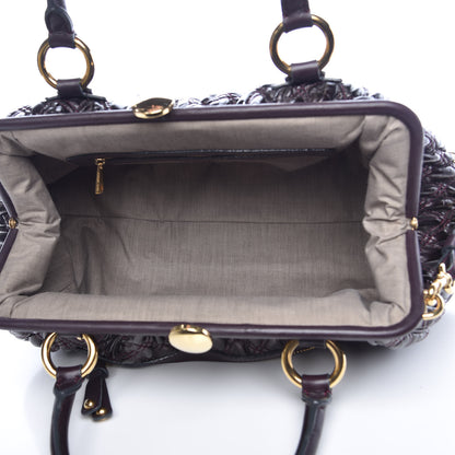 Marc Jacobs Calfskin Quilted Stam Plum 5 of 14