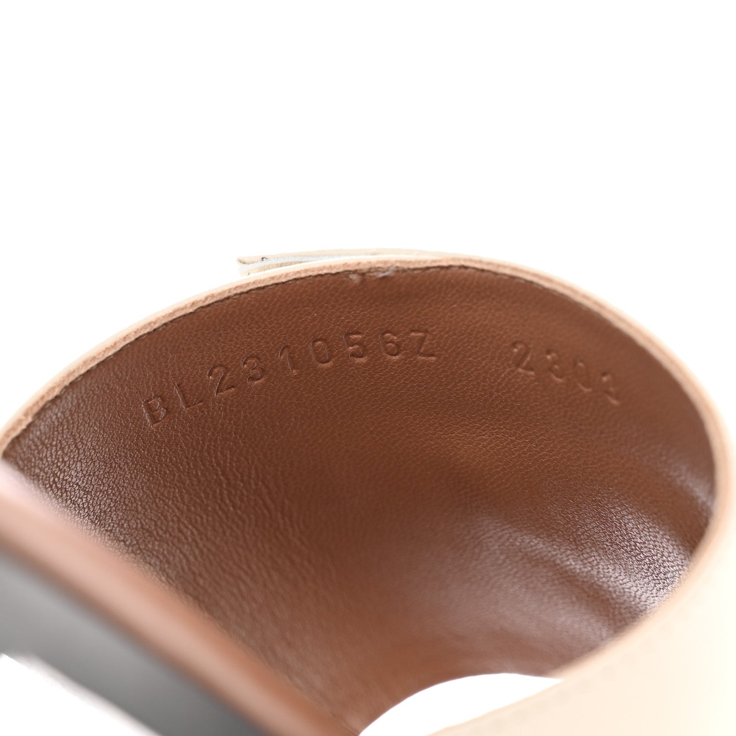 Hermes Calfskin Giulia Sandals 36 Beige Glaise Rose Perle 8 of 19