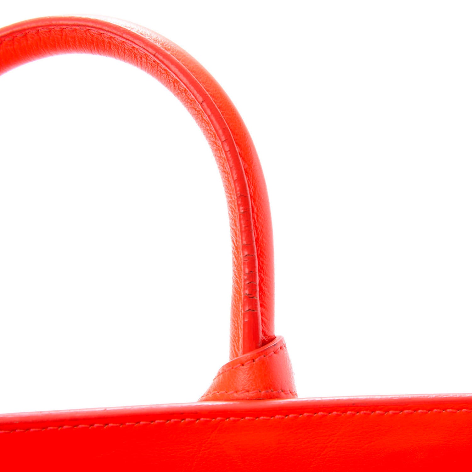 Saint Laurent Calfskin Nano Sac De Jour Orange 15 of 18