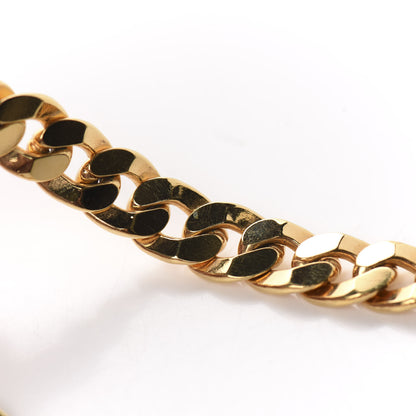 Christian Dior Metal Danseuse Etoile Chain Choker Necklace Gold 6 of 7