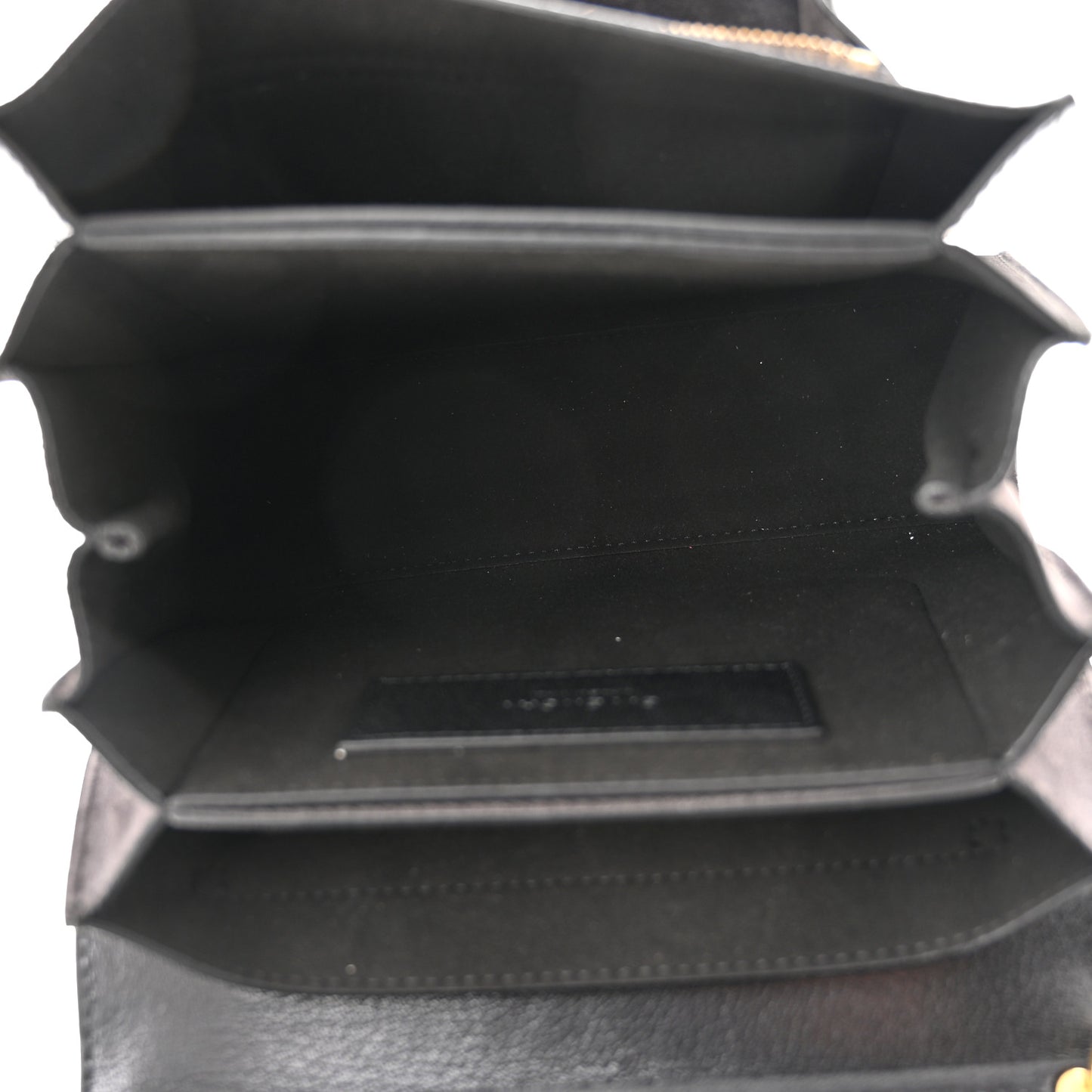 Goatskin Suede Small GV3 Shoulder Bag Black