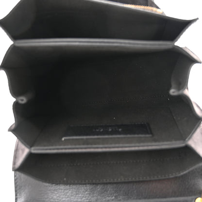 Givenchy Goatskin Suede Small GV3 Shoulder Bag Black 6 of 9