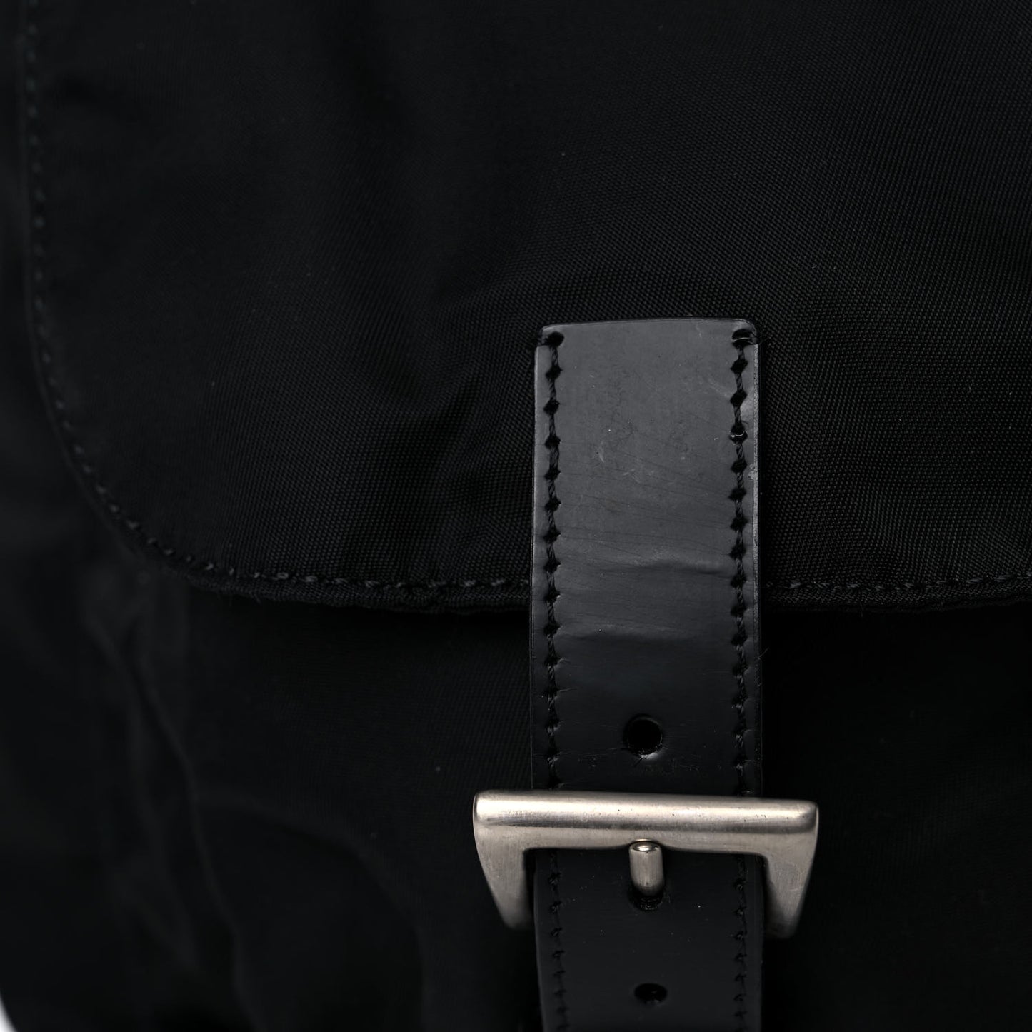 Nylon Vela Medium Backpack Black