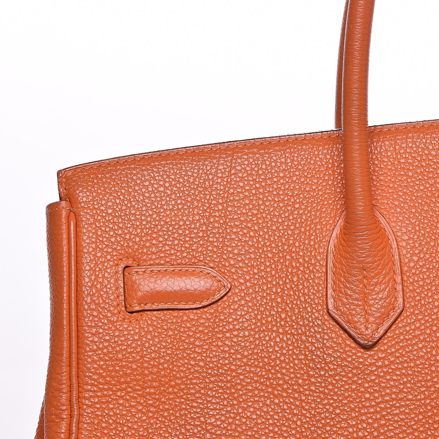 Togo Birkin 35 Orange