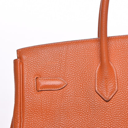 Hermes Togo Birkin 35 Orange 13 of 21