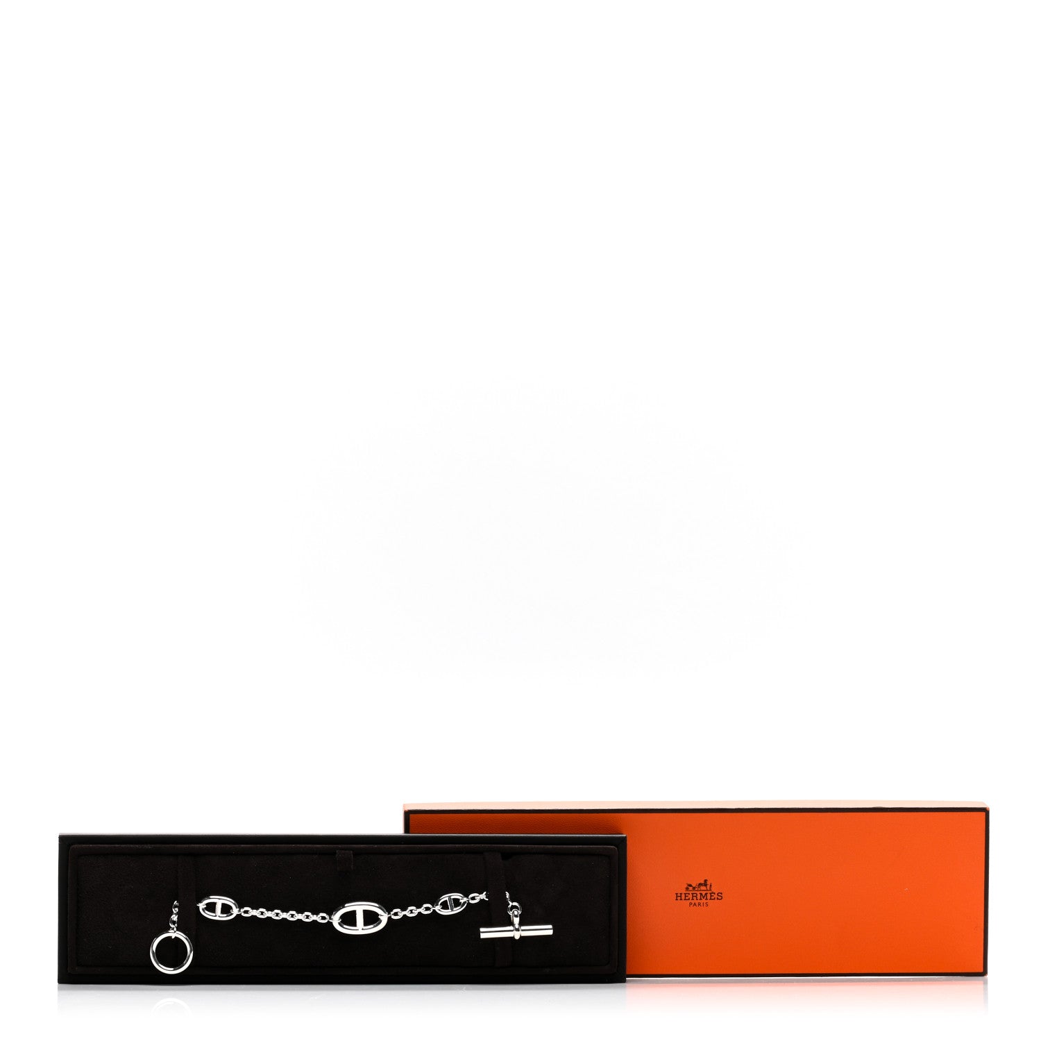 Hermes Sterling Silver Farandole Bracelet ST 4 of 4