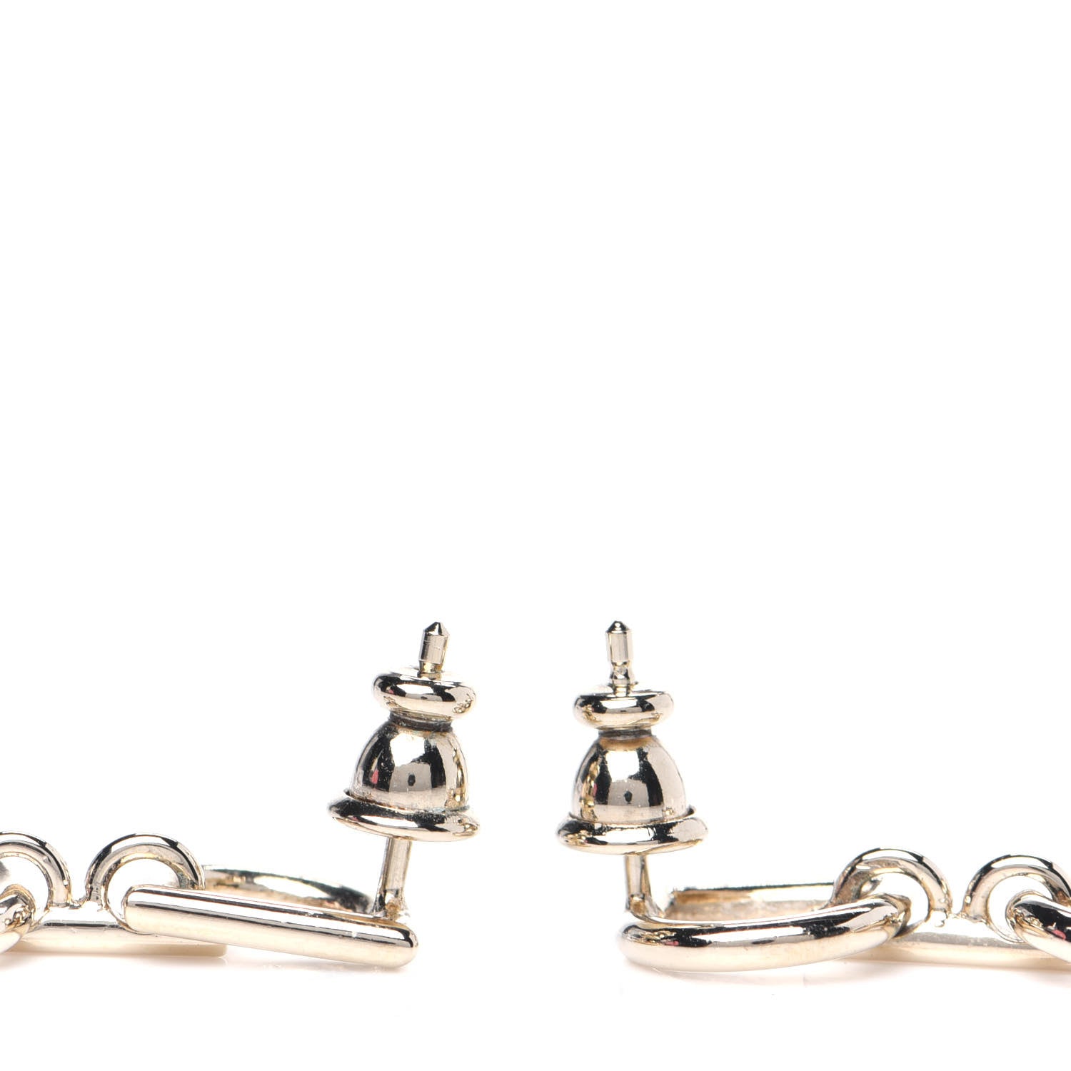 Christian Dior Metal Lettre A'Dior Logo Earrings Gold 4 of 7